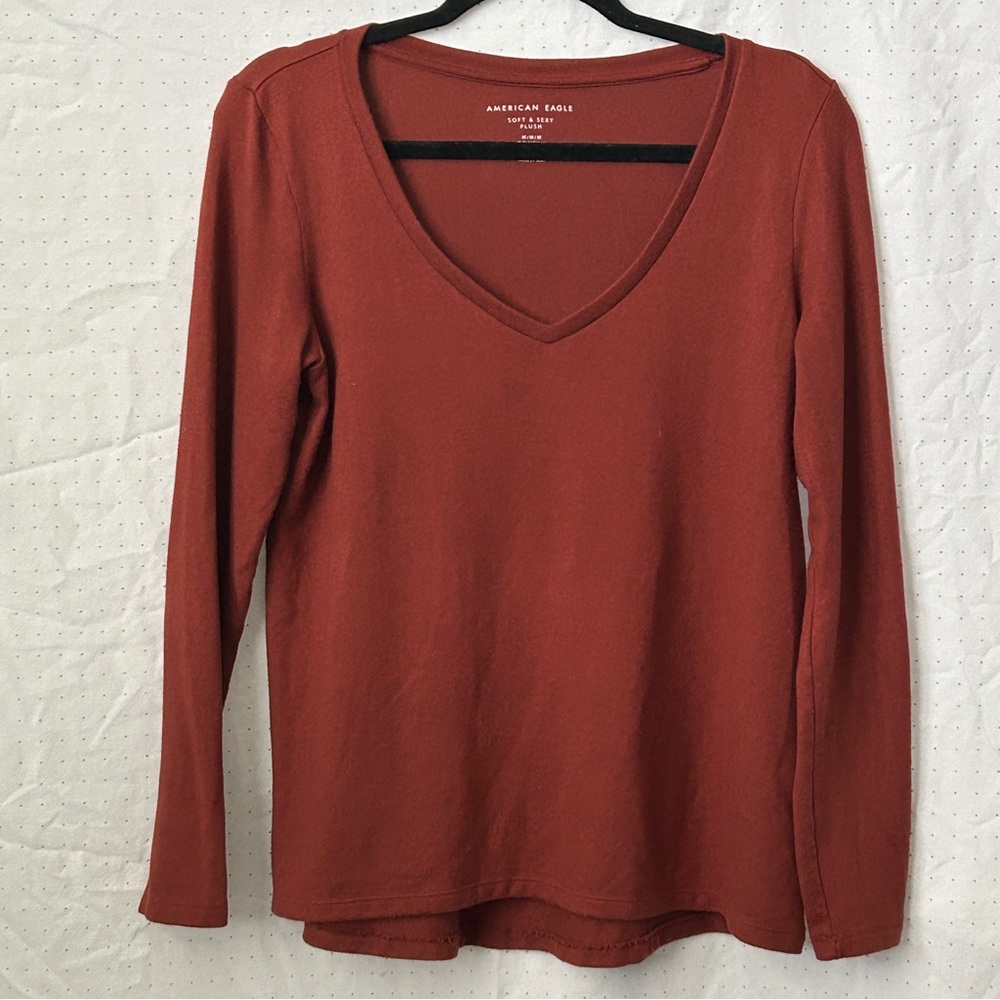 AE Soft Knit Long Sleeve Top